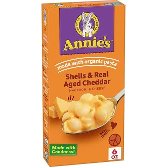 Annie's Shells & Real Aged Cheddar Macaroni & Cheese
