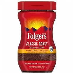 Folgers Classic Instant Coffee Crystals