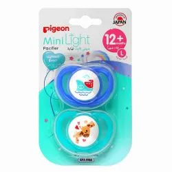 Pigeon Mini Light Pacifier Large 12+ Months 2pcs