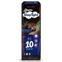 Libero Sleep Tight Night Pants Size 10 35-60kg 9pcs