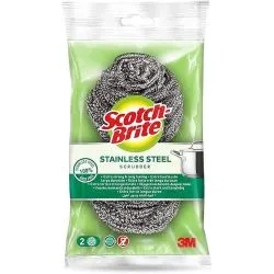 Scotch Brite Stainless Steel Spiral Ball Blister
