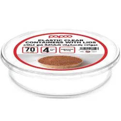 Papco Round Container Lrt 70 With Lid