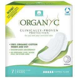 Organyc Organic Cotton Overnight Extra Pads