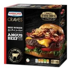 Noor Asia Frozen Natural Angus Burgers