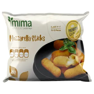 Mima Gardens Frozen Mozzarella Sticks 250g