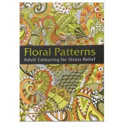 Professional Floral Pattern Coloring Book