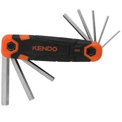 Kendo Folding Hex Key Set