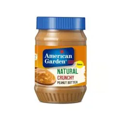 American Garden Natural Chunky Peanut Butter 454G