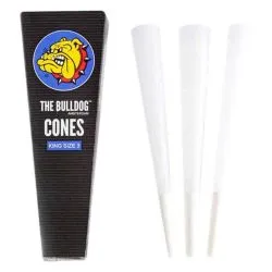 The Bulldog King Size Pre-Rolled Cones