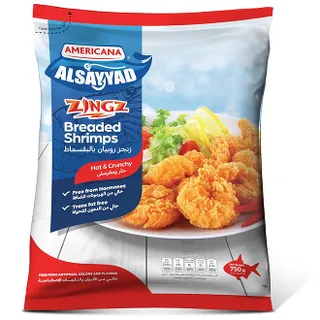 Americana Al Sayyad Frozen Breaded Shrimps