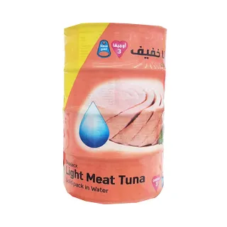 الوزان تونة لحم أبيض بزيت دوار الشمس