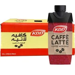 كي دي دي قهوة لاتيه مع الحليب