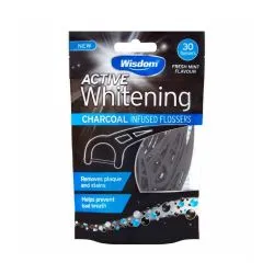 Wisdom Active Whitening Charcoal Floss