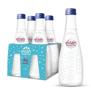 Evian Sparkling Can (multipack)