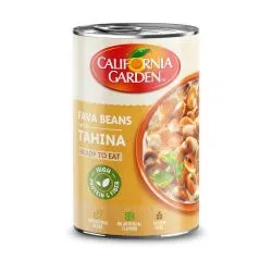 California Garden Fava Beans With Tahina 450G
