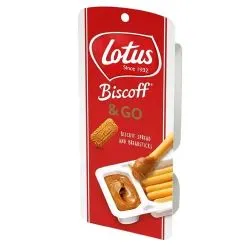 Lotus Biscoff & Go Biscuit Spread & Breadsticks