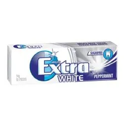 Extra Chewing Gum Pellet White Peppermint
