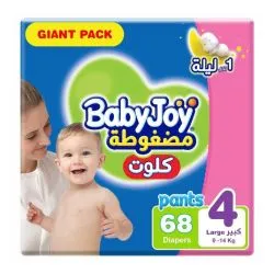 BabyJoy Culotte Diaper Pants Size 4 Large 9-14kg 68pcs
