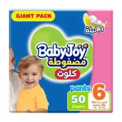 BabyJoy Culotte Diaper Pants Size 6 Junior XXL 16-23kg 50pcs