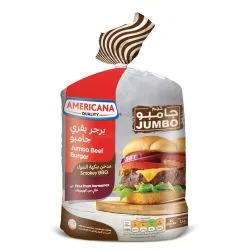 Americana Jumbo Beef Burger Smokey BBQ