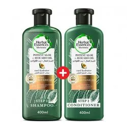 Herbal Essences Potent Aloe Plus Avocado oil Shampoo and Conditioner