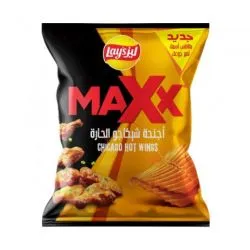 ليز رقائق البطاطس ليز ماكسى شيكاغو هوت وينجز
