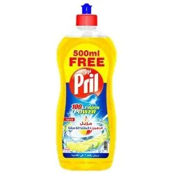 Pril Cold Power Lemon Dishwashing Liquid 1.5L