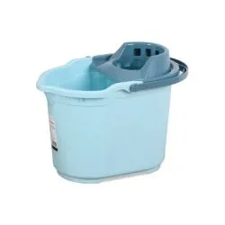 دلو ممسحة بعجلات