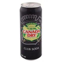 Canada Dry Club Soda Can