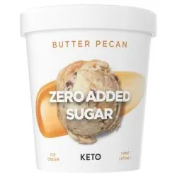 Keto Ice Cream Butter Pecan