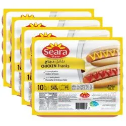 سيارا نقانق دجاج، 4×340 جم