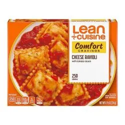 Lean Cuisine Cheese Ravioli with Tomato Sauce