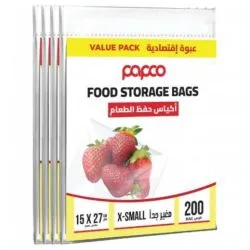 Papco Freezer Food Storage Bags