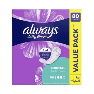 Always Liners Comfort Protect Fresh