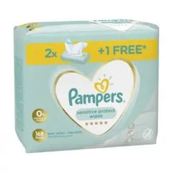 Pampers Sensitive Protect Baby Wipes