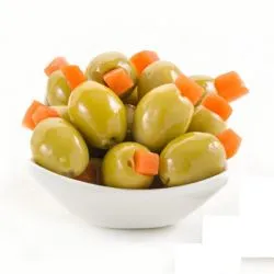 green Olives Stuffed with Carrots