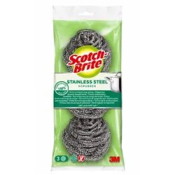 Scotch Brite Stainless Steel Spiral 2+1 Free