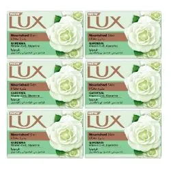 Lux Bar Soap Nourished Skin Gardenia 6X170G