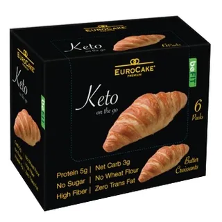 Euro Cake Keto Butter Croissants