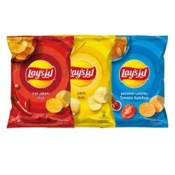 ليز عبوة العائلة الثلاثية