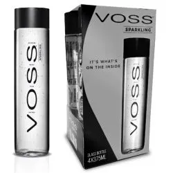 Voss Sparkling Water Glass