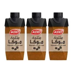 كى دى دى قهوة بالحليب قهوة موكا مثلجة مع حليب شوكولاتة