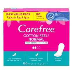 Carefree Cotton Fresh Scent Maxi Pads Value Pack