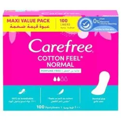 Carefree Cotton Parfum Free Maxi