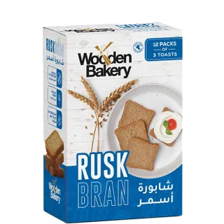 Wooden Bakery Rusk Bite Bread