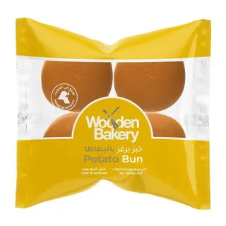 Wooden Bakery Potato Bun
