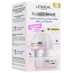 L'Orã©Al Glycolic Bright Glowing Day + Night Cream