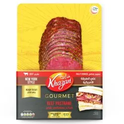 Khazan Beef Pastrami Slice Chilled Meats