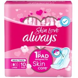 Always Thick Maxi Pads Skin Love