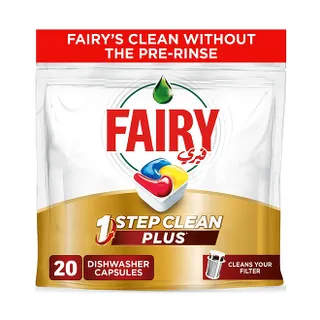 Fairy 1 Step Clean Plus Automatic Diswhasher Tablets